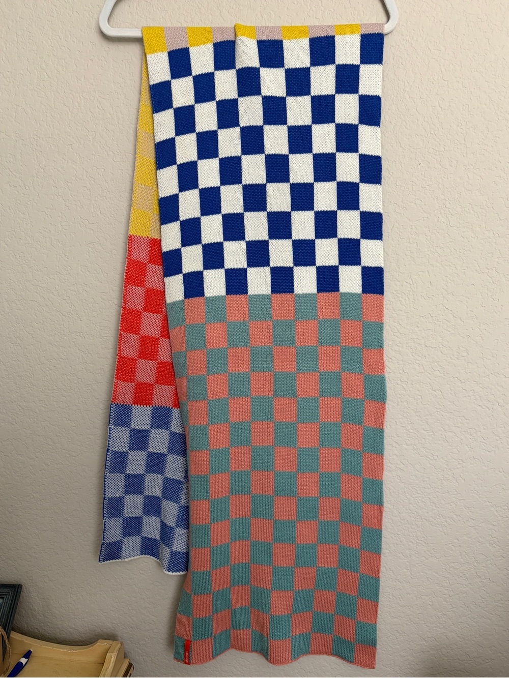 Verloop Checkerboard Scarf - Picture 4 of 5